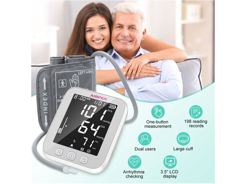 Máy đo huyết áp bắp tay Jumper JPD-HA101
