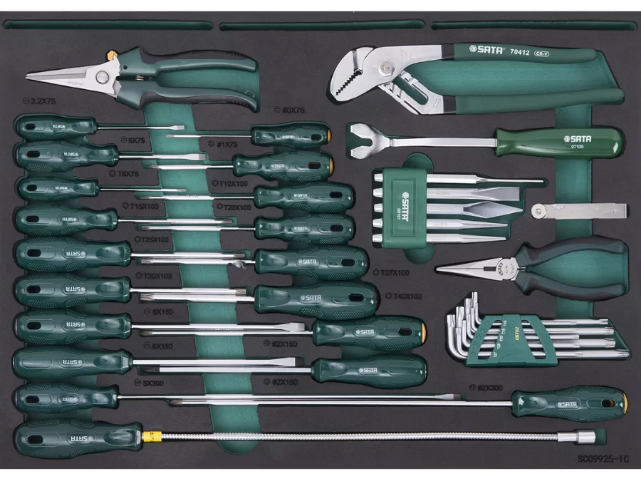 Tủ đồ nghề 210 chi tiết Sata 09925