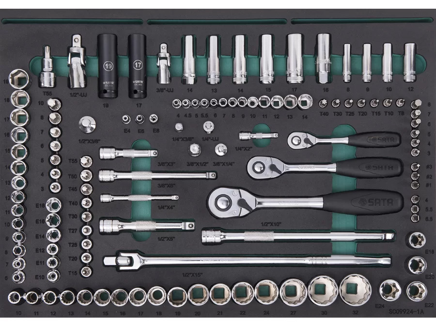 Tủ đồ nghề 231 chi tiết Sata 09924