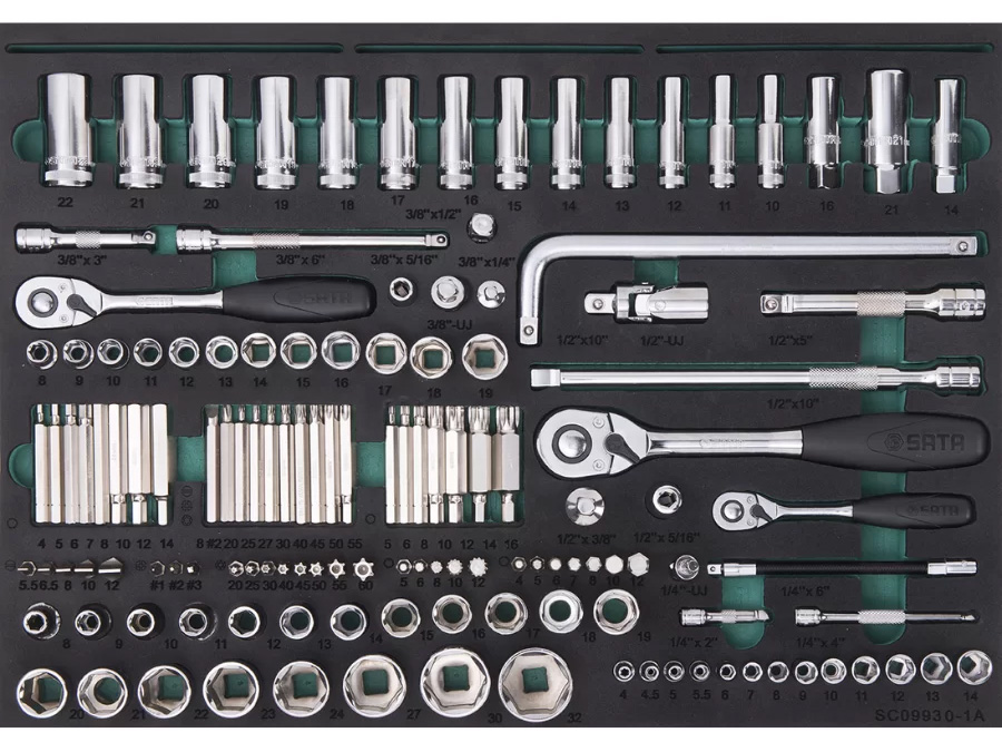 Tủ đồ nghề 249 chi tiết Sata 09930