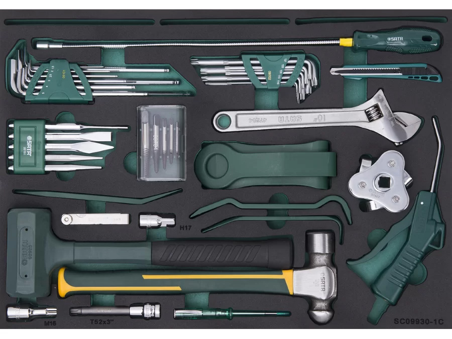 Tủ đồ nghề 249 chi tiết Sata 09930