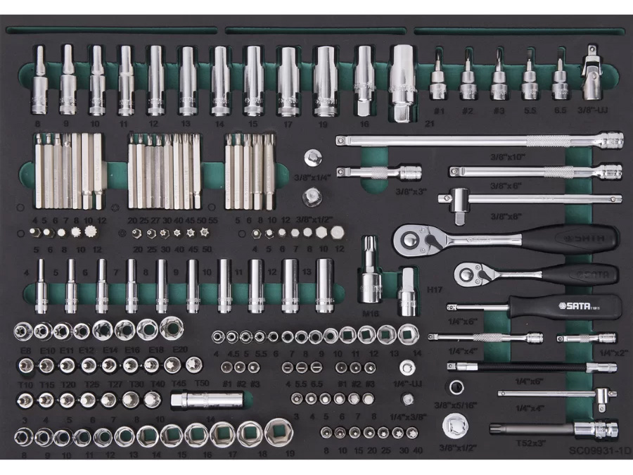 Tủ đồ nghề 368 chi tiết Sata 09931