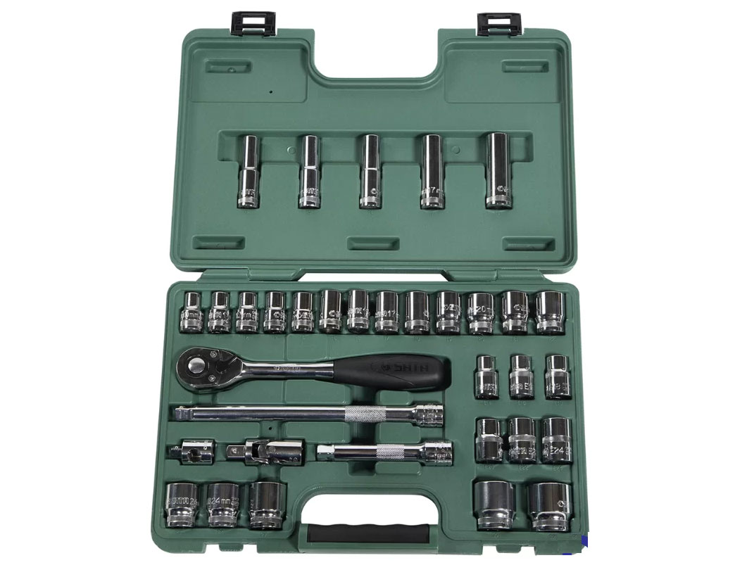 Bộ dụng cụ cầm tay Sata 09945 - 34 chi tiết