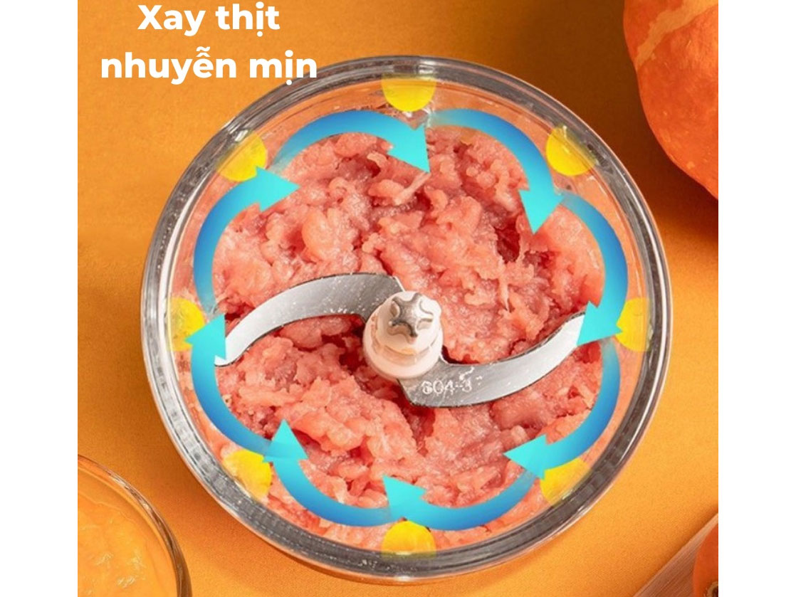 Máy xay thịt mini, xay ăn dặm cho bé Kyoung (440ml)