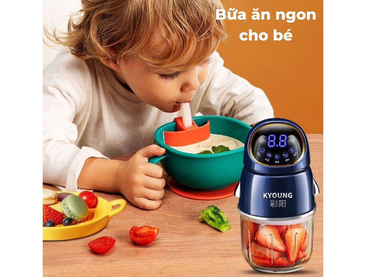 Máy xay thịt mini, xay ăn dặm cho bé Kyoung (440ml)