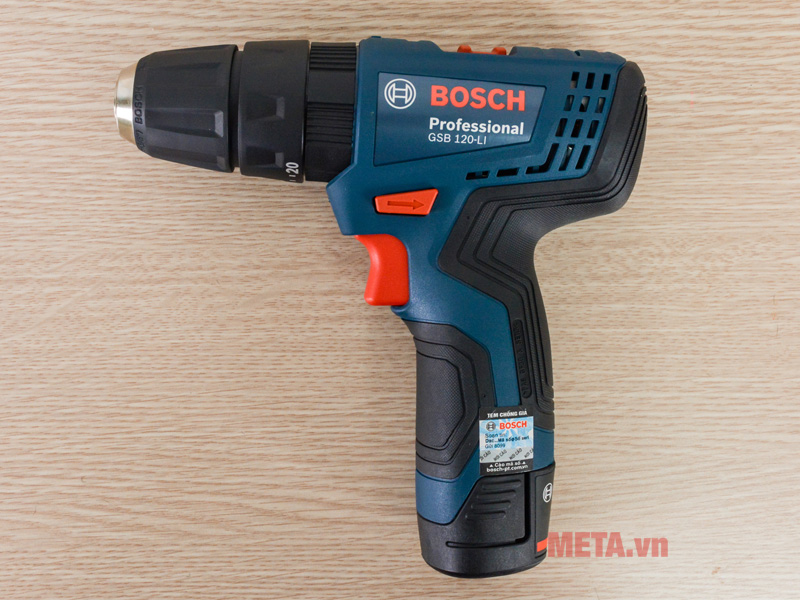 Máy khoan pin Bosch GSB 120-LI (06019G81L1/06019G81K5, 1 pin, 1 sạc)