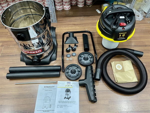 Máy hút bụi công nghiệp khô và ướt Stanley USA-SL19501-12B