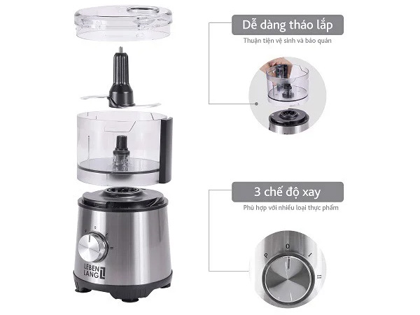 Máy xay đa năng Lebenlang LBMF8906
