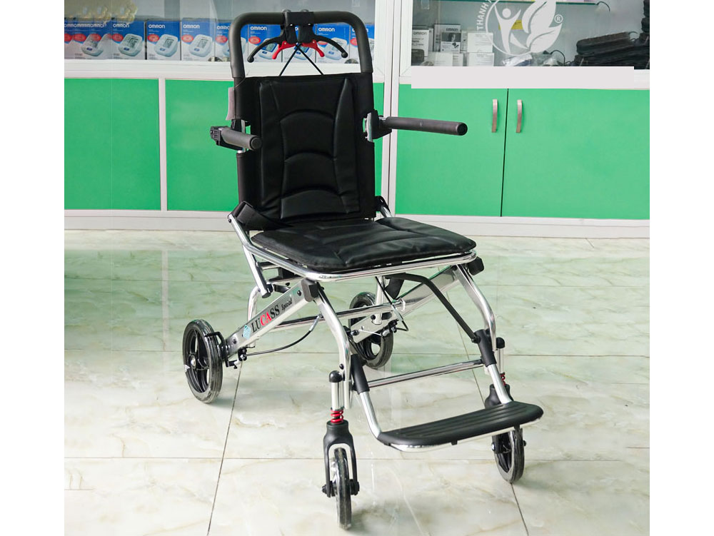 Xe lăn du lịch xách tay Lucass X-963/X-69 siêu nhỏ gọn