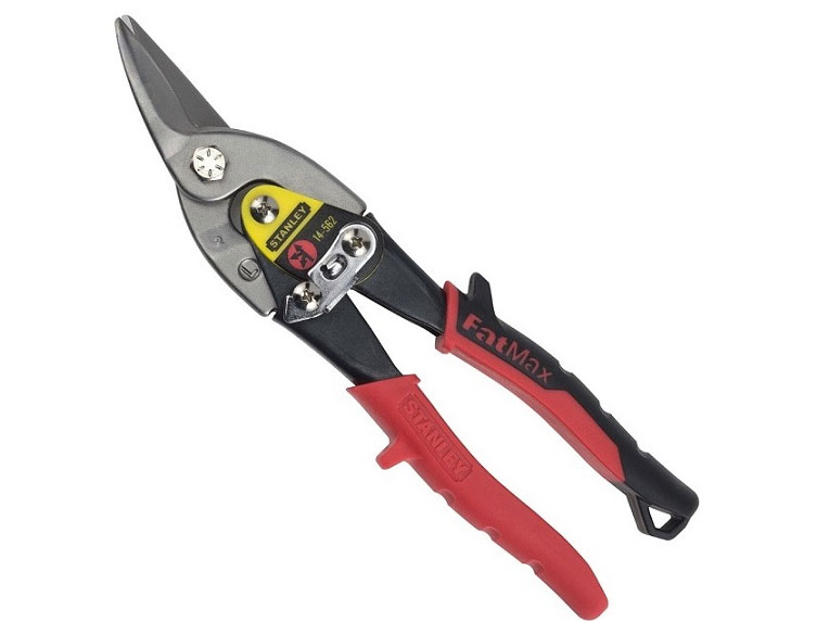 Kéo cắt tôn mũi cong trái 10 inch - 255mm Stanley 14-562-22