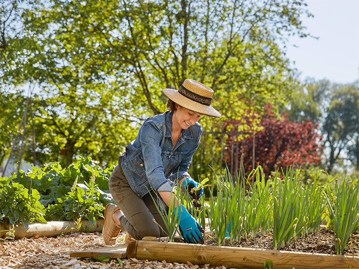 Găng tay làm vườn chống thấm Size L Gardena 11512-20