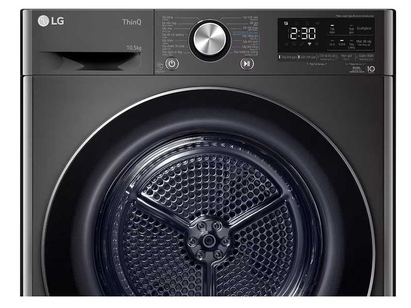 Máy sấy bơm nhiệt Heat Pump LG Inverter 10,5kg DVHP50B (DVHP50B.BBLPEVN)