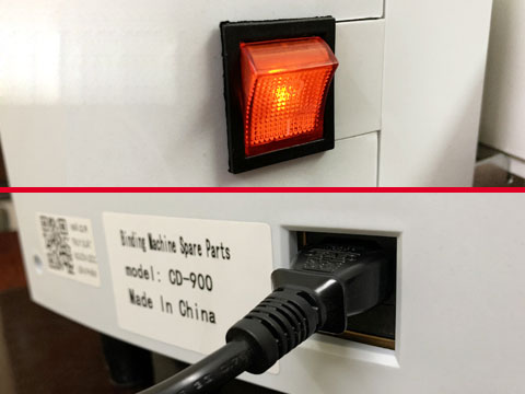 Máy khoan chứng từ ống nhựa tự động Akio HM CD-900