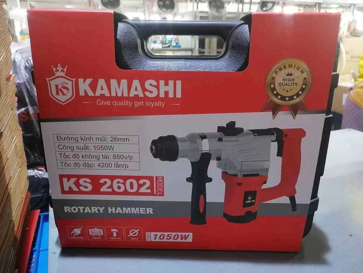 Máy khoan đục bê tông Kamashi KS2602