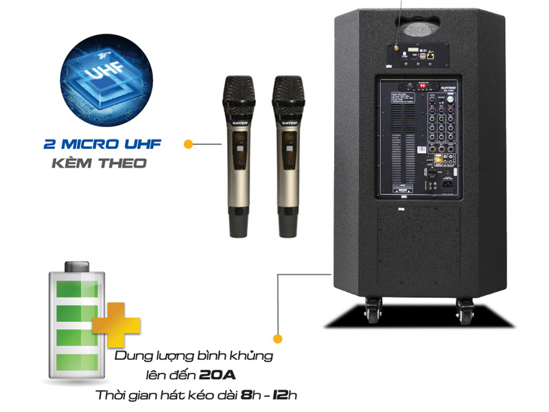 Loa kéo di động Guinness GX-1535(B)
