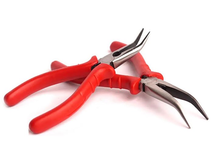 Kìm mũi nhọn mỏ cong Stanley 84-049 - 5 inch