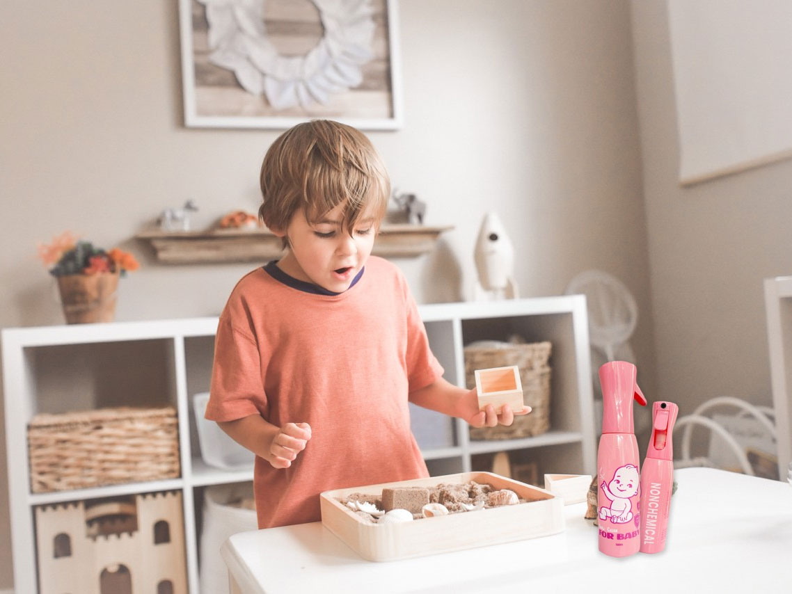 Xịt khử khuẩn, khử mùi đồ dùng cho bé Saiw For Baby (500ml)