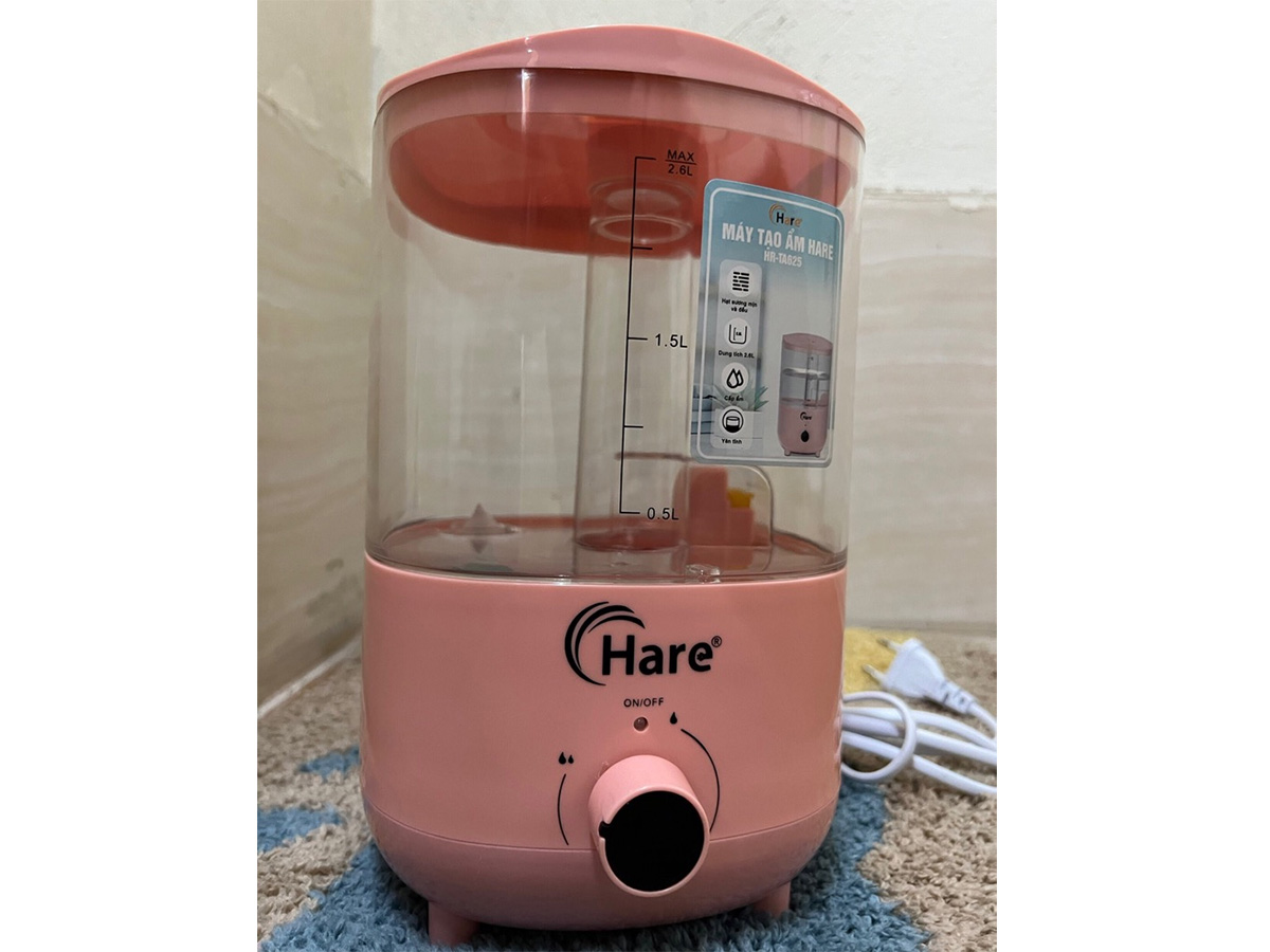Máy tạo ẩm Hare HR-TA625 (2.6 lít)