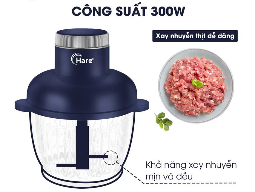Máy xay thịt Hare HR-XT830 (2,5 lít)