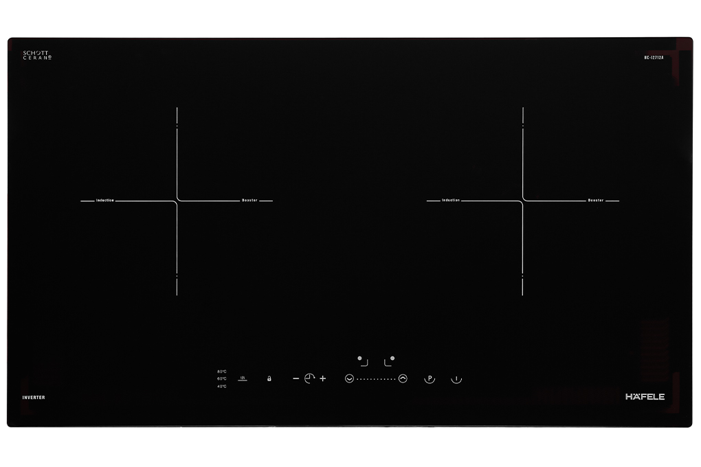 Bếp từ 2 vùng nấu Hafele HC-I2712A (536.61.716)