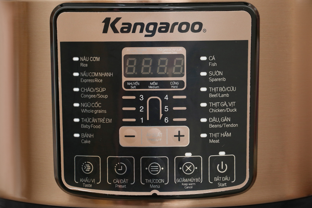 Nồi áp suất điện tử 5 lít Kangaroo KG5P1