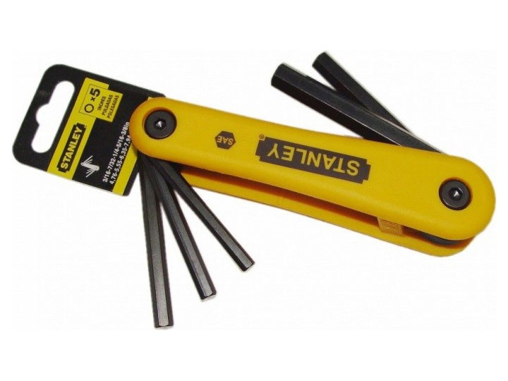 Bộ lục giác gập inch 5 chi tiết Stanley 69-260