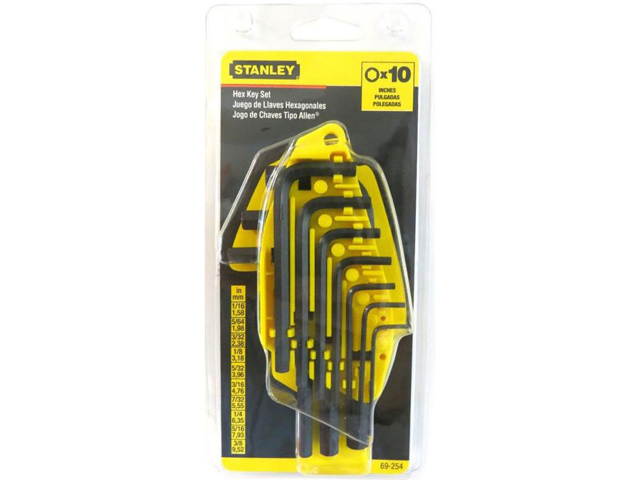 Bộ lục giác hệ inch Stanley 69-254