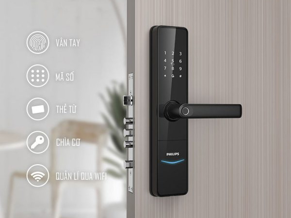 Khóa cửa thông minh Philips DDL603E