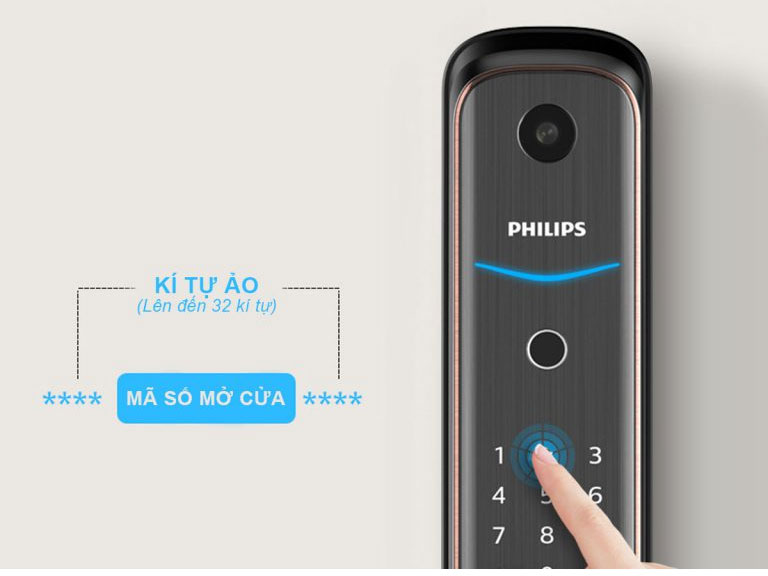 Khóa cửa thông minh Philips DDL702-1HWS