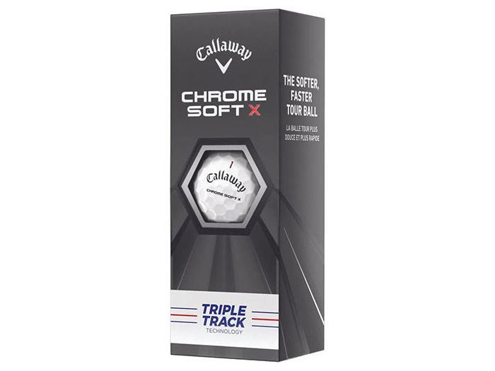 Bóng golf Callaway Chromesoft X 12B Triple Track