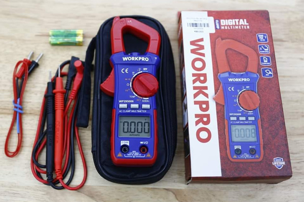 Đồng hồ đo điện vạn năng, Ampe kìm kỹ thuật số Workpro WP295006