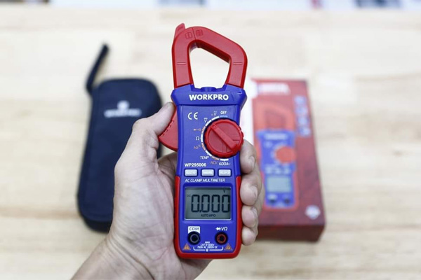 Đồng hồ đo điện vạn năng, Ampe kìm kỹ thuật số Workpro WP295006