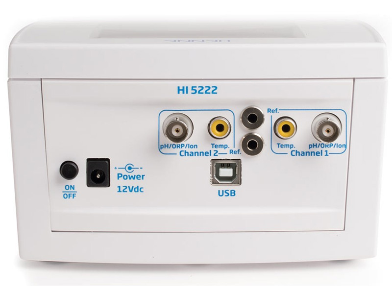 Máy đo pH, ORP, ISE, nhiệt độ để bàn với CAL Check Hanna HI5222-02