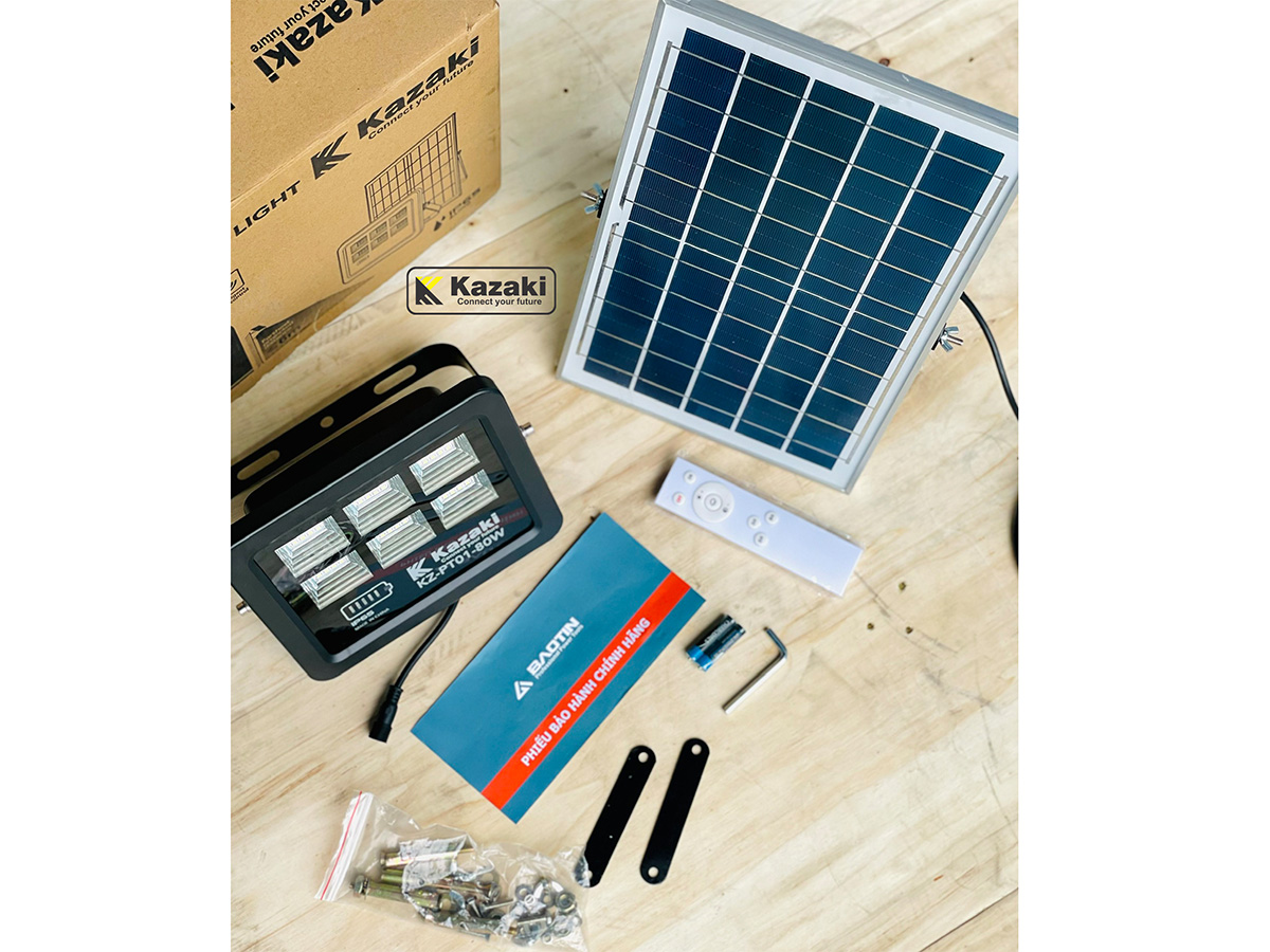 Đèn năng lượng mặt trời Kazaki KZ-PT01-80W