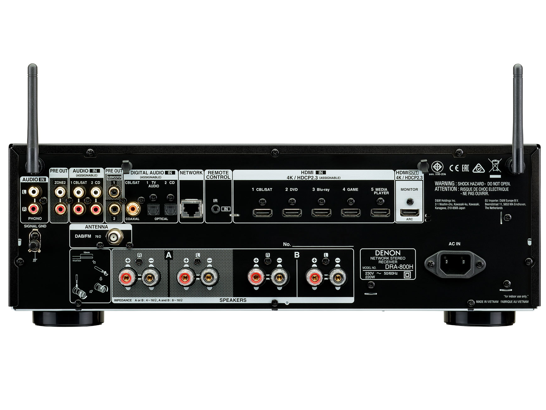 Amply Denon DRA-800H