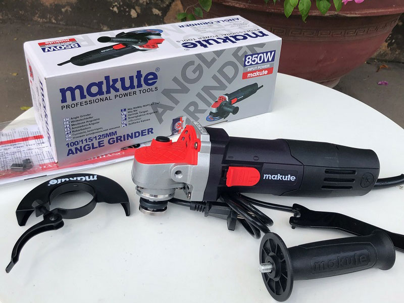 Máy mài cầm tay Makute AG126-SV - có điều tốc