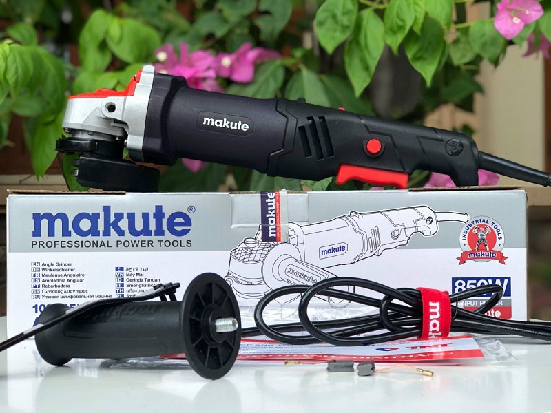Máy mài tay dài có điều tốc Makute AG126-LV (100mm, 850W)