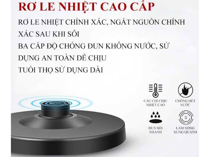 Ấm siêu tốc Tiross TS1368