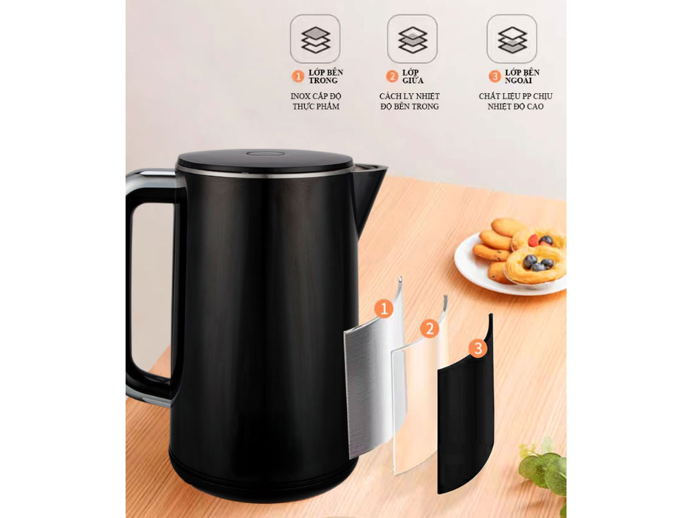 Ấm siêu tốc Tiross TS1368