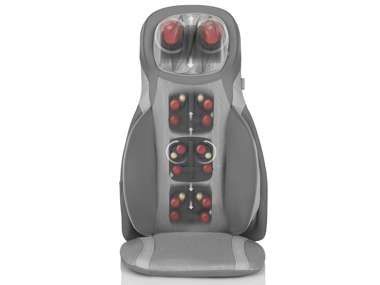 Đệm massage 4 trong 1, bấm huyệt Shiatsu Medisana MC-826