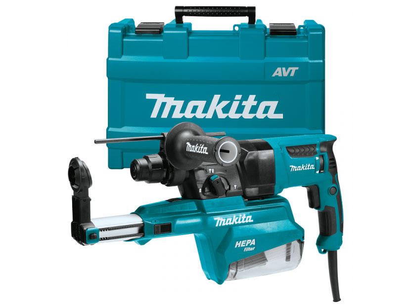 Máy khoan bê tông AVT Makita HR2651 kèm hút bụi - META.vn
