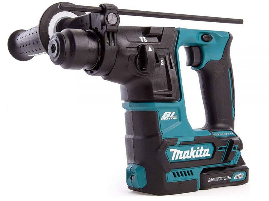 Máy khoan bê tông Makita HR166DSAE1 (sạc + 2 pin 2AH)