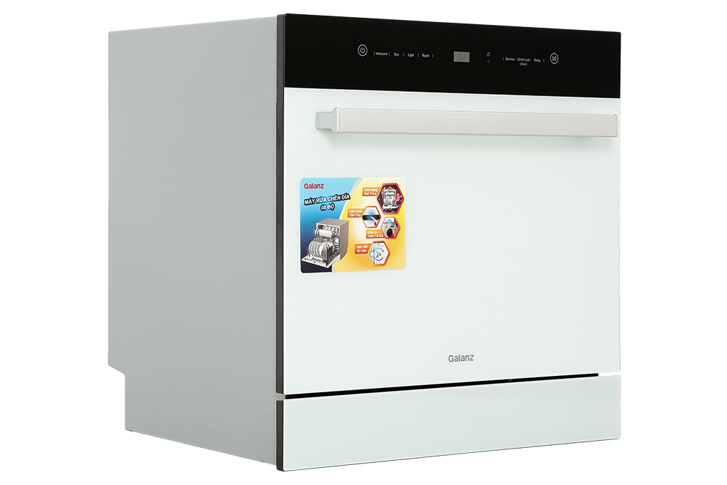 Máy rửa bát mini Galanz W8A2Q1-0E1(W) - 8 bộ