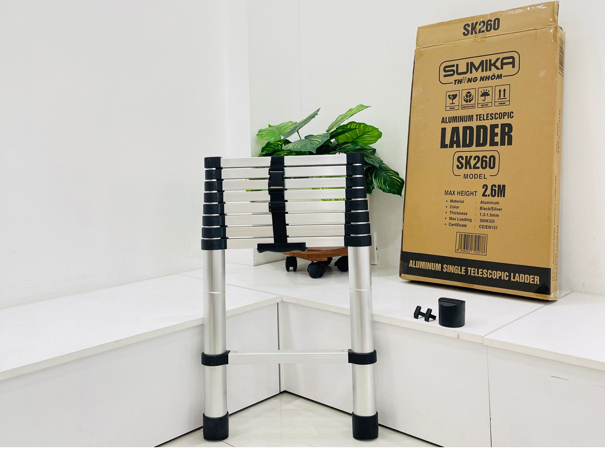 Thang rút nhôm Sumika SK260