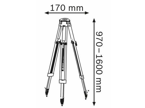 Chân máy thủy bình Bosch BT 160