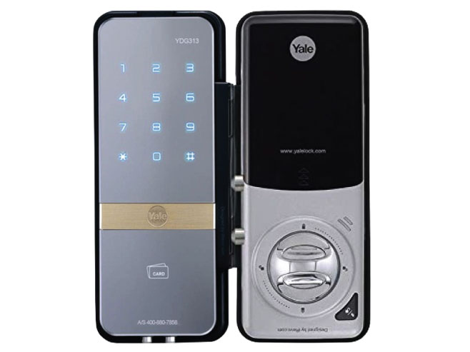 Khóa điện tử thông minh cho cửa kính Yale YDG313