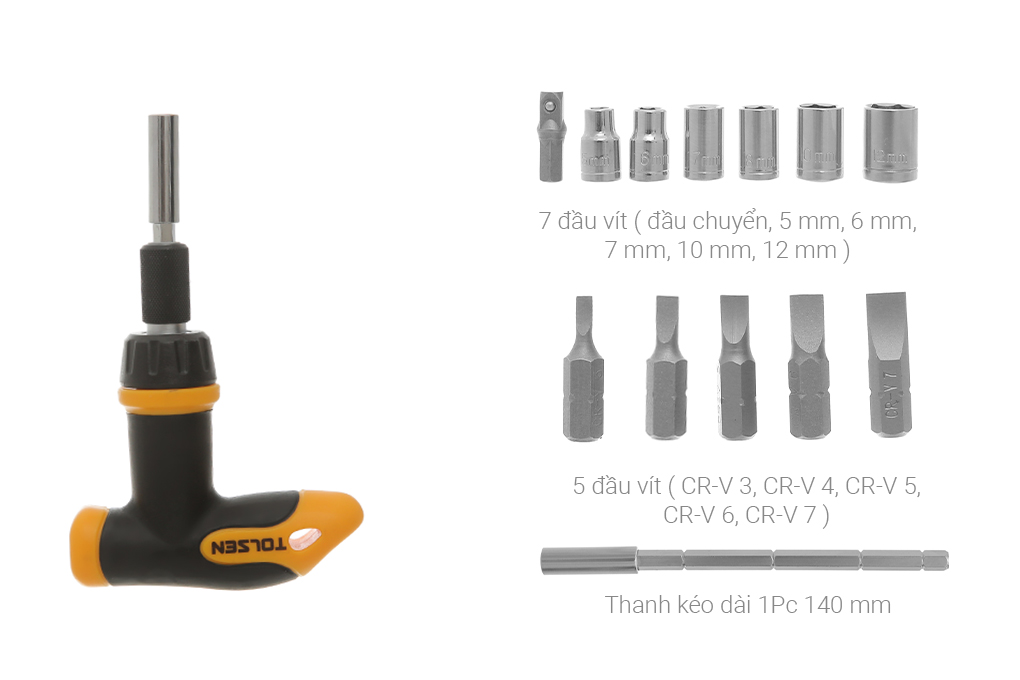Bộ dụng cụ đa năng 41 món Tolsen 20036