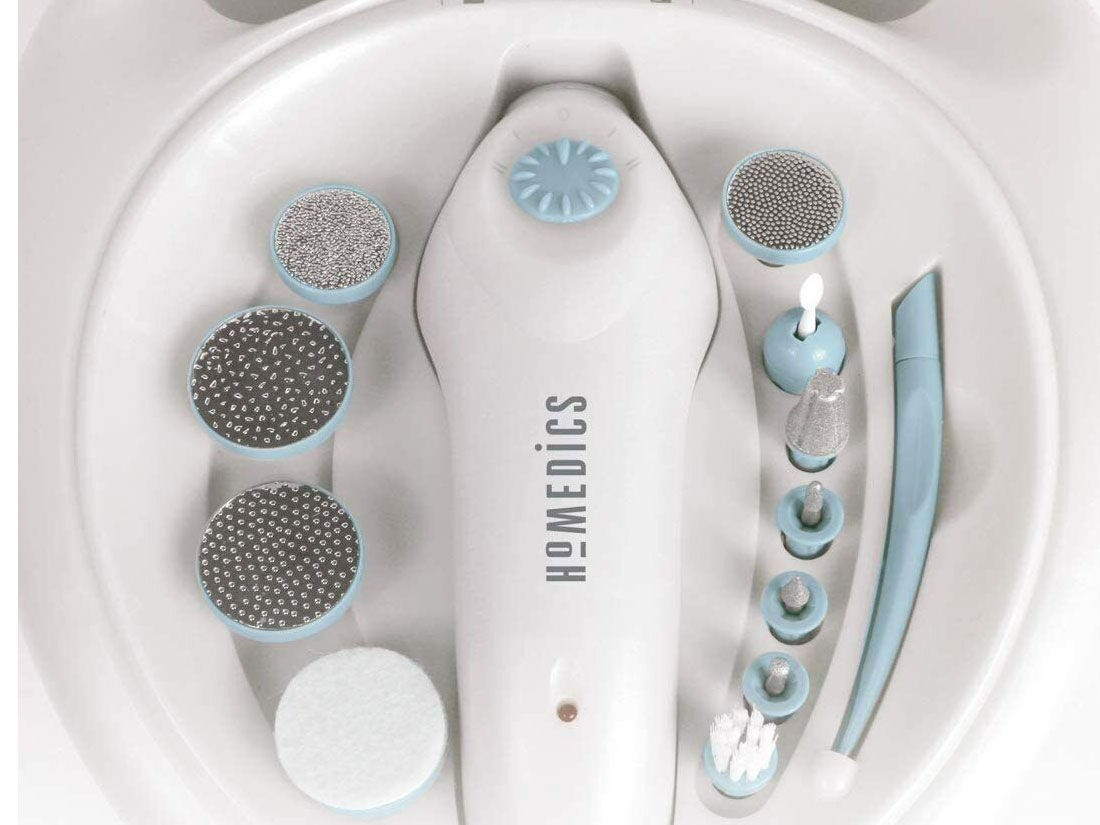 Bộ dụng cụ làm nail chuyên nghiệp 10 đầu mài Homedics MAN-3023A-EU