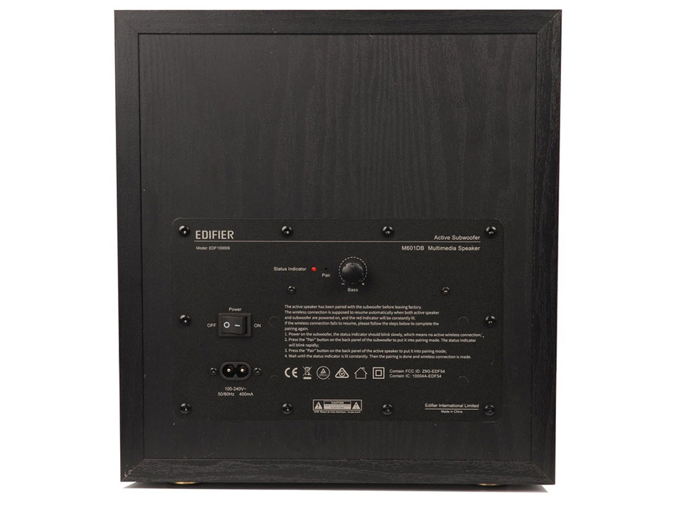 Loa 2.1 Edifier M601DB (BT 5.1 aptX, sub không dây)