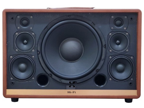 Loa gỗ xách di động Mishio MK-H125 (kèm Micro)